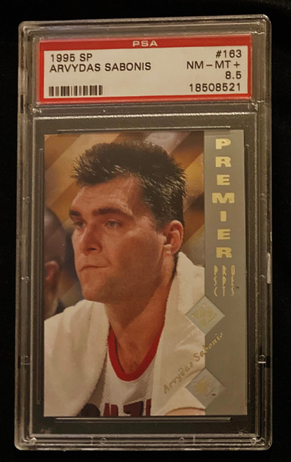 1995 SP #163 Arvydas Sabonis RC PSA 8.5