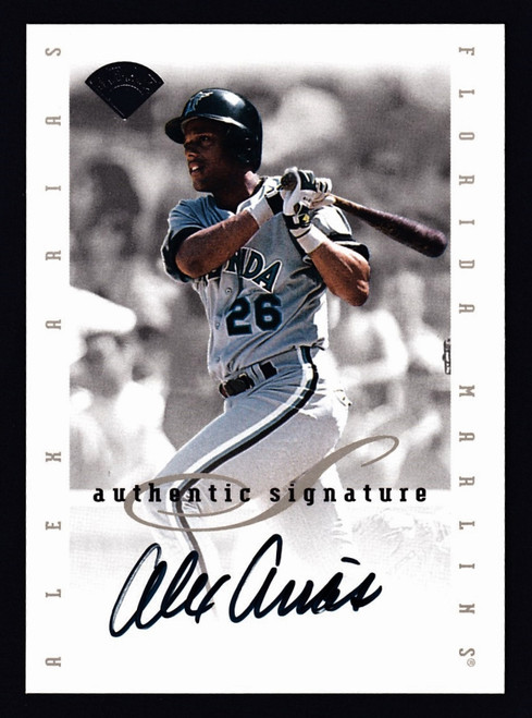 1996 Leaf Signature Series Extended Alex Arias Auto NMMT or Better