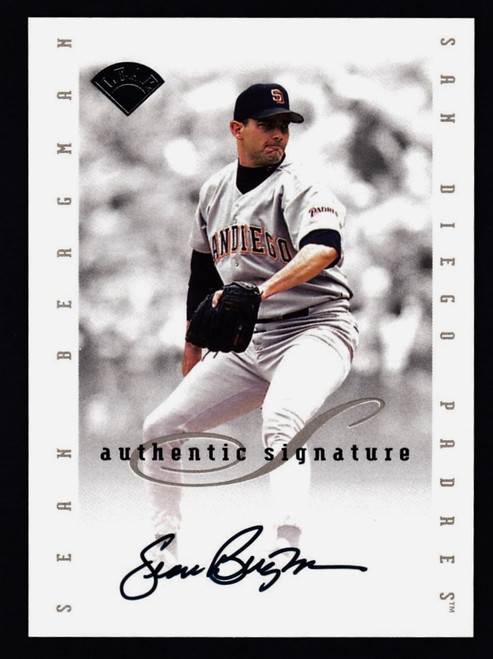 1996 Leaf Signature Series Extended Sean Bergman Auto NMMT or Better