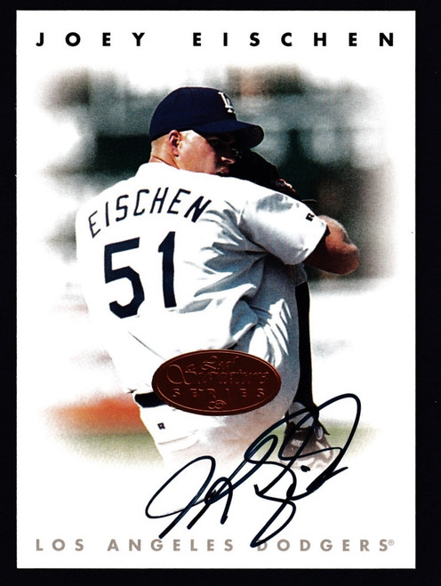 1996 Leaf Signature Series Joey Eischen Bronze Auto NMMT or Better