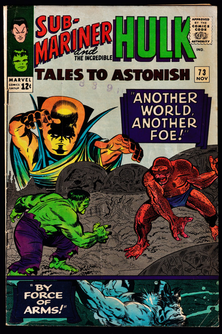 1965 Marvel Tales To Astonish #73 VG-