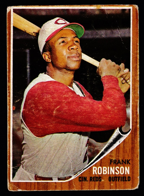 1962 Topps #350 Frank Robinson Poor