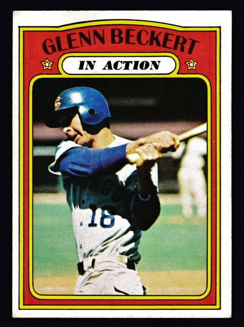 1972 Topps #046 Glenn Beckert IA VG