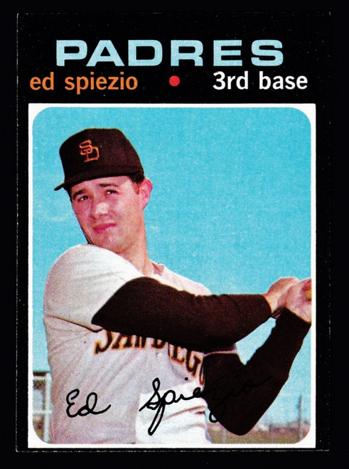 1971 Topps #006 Ed Spezio EX B