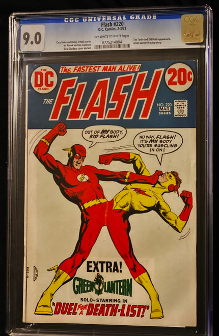 1970 DC Flash #220 CGC 9.0