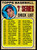 1968 Topps #518 7th Series Unmarked Checklist Boyer EXMT
