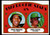 1972 Topps #268 A's Rookie Stars VGEX