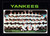 1971 Topps #543 New York Yankees Team EXMT