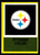 1967 Philadelphia #156 Pittsburgh Steelers Logo VGEX