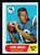 1968 Topps #100 Johnny Unitas Miscut