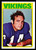 1972 Topps #194 Fred Cox VGEX