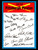 1973 Topps Pittsburgh Pirates Blue Border Unmarked Checklist 1 Star On Back VGEX
