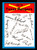 1973 Topps Texas Rangers Blue Border Unmarked Checklist 1 Star On Back EX