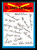 1973 Topps St. Louis Cardinals Blue Border Unmarked Checklist 1 Star On Back VG+