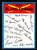 1973 Topps St. Louis Cardinals Blue Border Unmarked Checklist 2 Stars On Back Fair