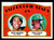 1972 Topps #268 A's Rookie Stars EX+