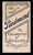 1909-1911 T206 Harry Lumley Piedmont Back GD+