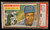 1956 Topps #015 Ernie Banks White Back PSA 2