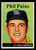 1958 Topps #442 Phil Paine NM