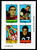 1969 Topps 4 in 1 Burson Abramowicz Witcher O'Bradovich EX+