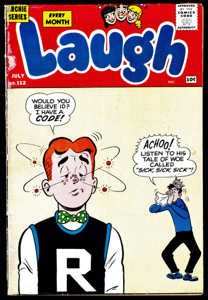 1960 MLJ Laugh #112 VG-