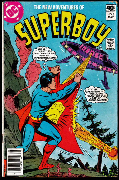 1980 DC Superboy #5 GD/VG