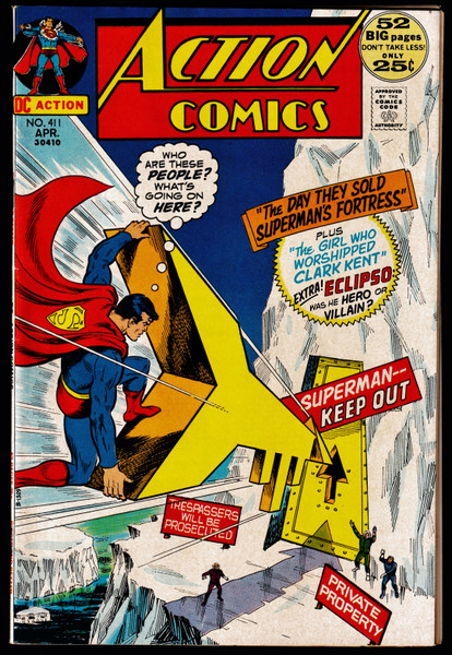 1972 DC Action Comics #411 VG/FN