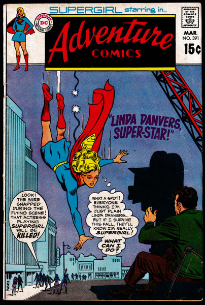 1970 DC Adventure Comics #391 VG+