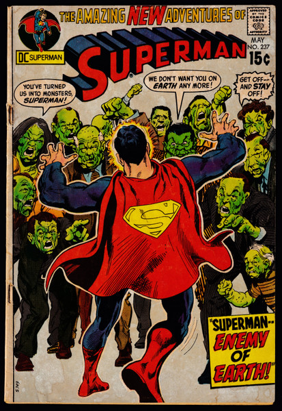 1971 DC Superman #237 GD