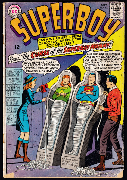 1965 DC Superboy #123 GD/VG
