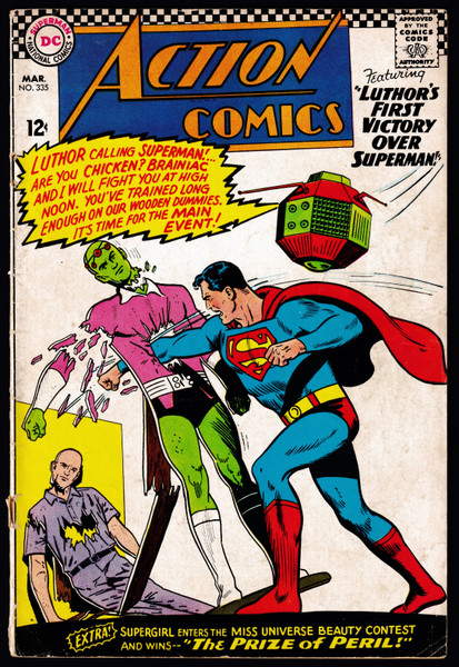 1966 DC Action Comics #335 GD-