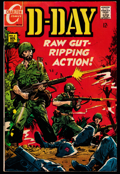 1968 Charlton D-Day #6 FN-