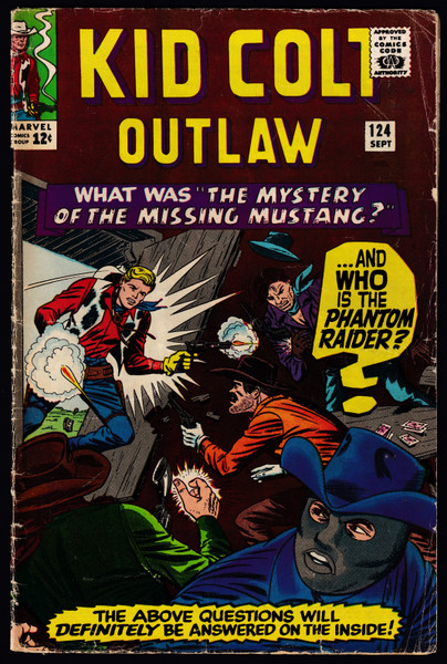 1965 Marvel Kid Colt Outlaw #124 VG