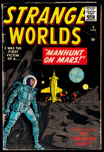 1959 Atlas Strange Worlds #4 GD