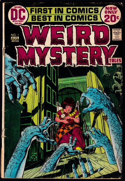 1972 DC Weird Mystery Tales #1 GD 1st Appearance of Destiny of the Endless