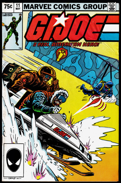 1983 Marvel G.I Joe #11 GD/VG 2nd Printing