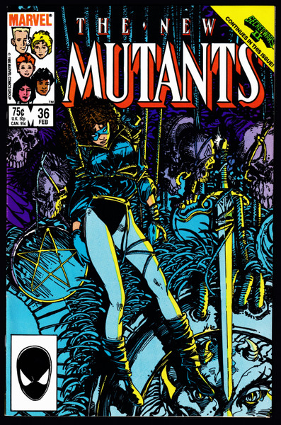 1986 Marvel New Mutants #36 FN-