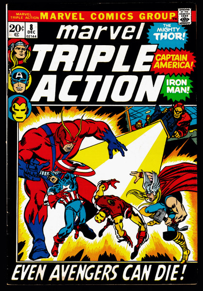 1972 Marvel Triple Action #8 VF-
