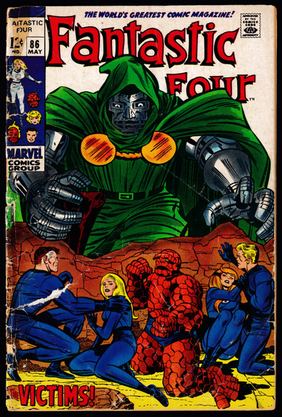 1969 Marvel Fantastic Four #86 Poor/Fair