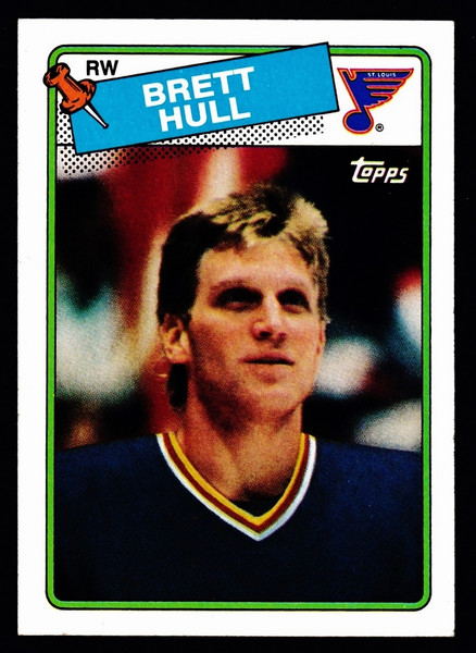 1988 Topps #066 Brett Hull RC EXMT+