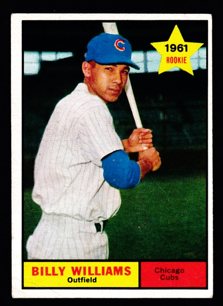 1961 Topps #141 Billy Williams RC GD