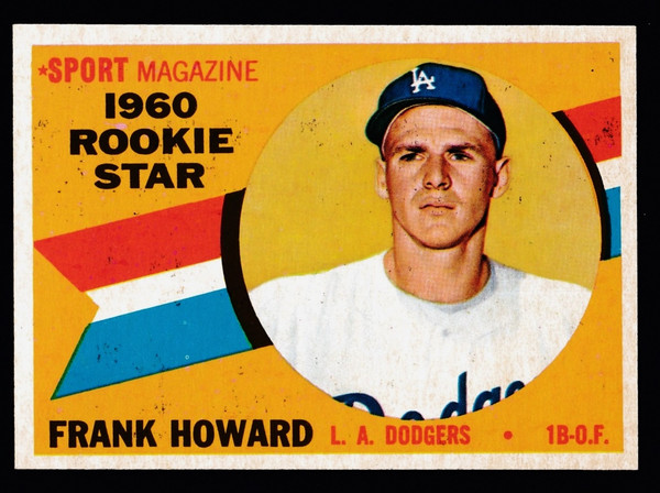 1960 Topps #132 Frank Howard RC NM