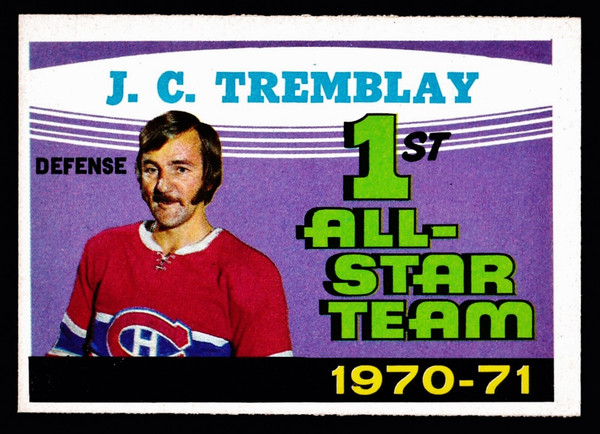 1971 OPC #252 J.C. Tremblay AS EXMT