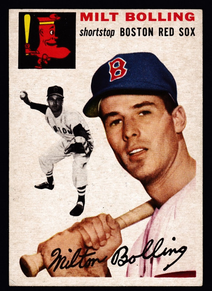 1954 Topps #082 Milt Bolling VGEX