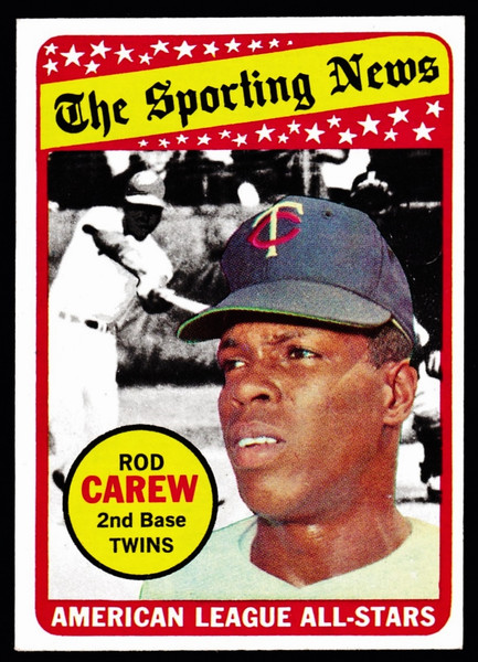 1969 Topps #419 Rod Carew AS EX