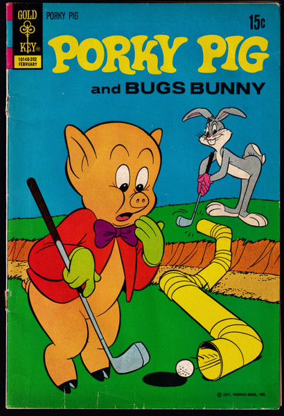 1972 Gold Key Porky Pig #40 GD