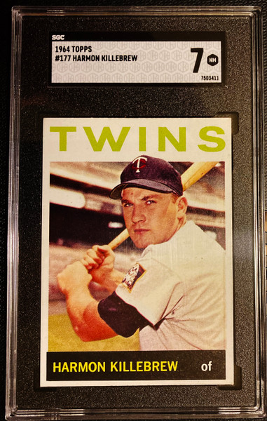 1964 Topps #177 Harmon Killebrew SGC 7