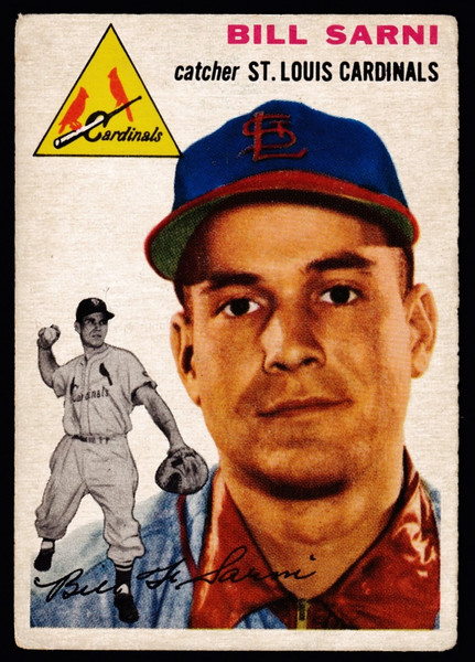 1954 Topps #194 Bill Sarni VG