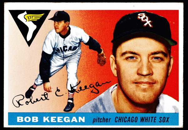 1955 Topps #010 Bob Keegan VGEX