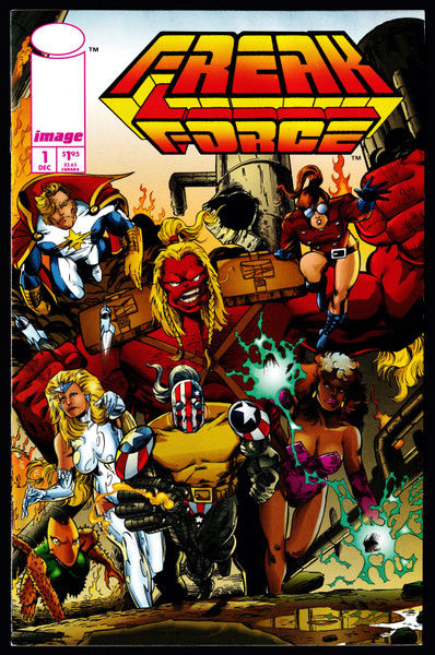 1993 Image Freak Force #1 VG/FN C